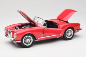 Lancia Aurelia B24 Spider Rouge Bburago 1:18 3010 Métal Moulé — image 2 sur 8