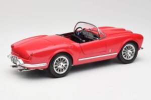 Lancia Aurelia B24 Spider Rouge Bburago 1:18 3010 Métal Moulé — image 3 sur 8