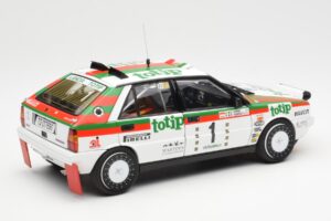 Lancia Delta HF 4WD #1 D. Cerrato Totip Rally Targa Florio 1987 Kyosho 1:18 08960C Métal Moulé — image 3 sur 8