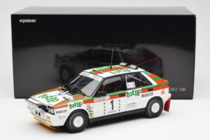Lancia Delta HF 4WD #1 D. Cerrato Totip Rally Targa Florio 1987 Kyosho 1:18 08960C Métal Moulé — image 8 sur 8