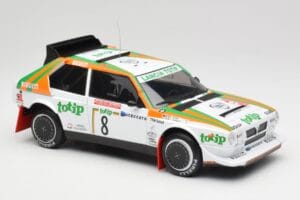 Lancia Delta S4 #8 D. Cerrato / G. Cerri Rally San Remo 1986 IXO 1:18 18RMC133 Métal Moulé — image 4 sur 6