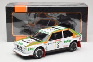 Lancia Delta S4 #8 D. Cerrato / G. Cerri Rally San Remo 1986 IXO 1:18 18RMC133 Métal Moulé — image 6 sur 6