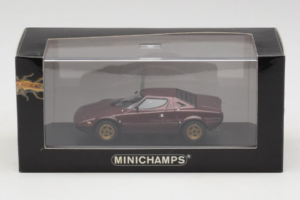 Lancia Stratos Rouge Bordeaux Minichamps 1:43 LANCIA001 Métal Moulé — image 4 sur 4