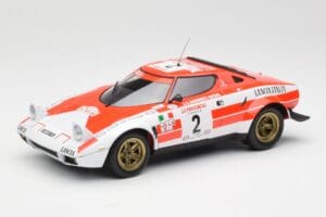 Lancia Stratos HF #2 J-B. Andruet / Biche Winners Tour de Corse 1974 Minichamps 1:18 155741702 Métal Moulé