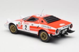 Lancia Stratos HF #2 J-B. Andruet / Biche Winners Tour de Corse 1974 Minichamps 1:18 155741702 Métal Moulé — image 5 sur 6