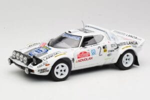 Lancia Stratos HF #2 Jolly Club A. Fassina / M. Mannini Rally Sanremo 1979 Sun Star 1:18 4510 Métal Moulé