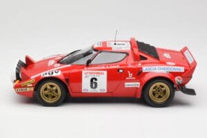 Lancia Stratos HF #6 B. Darniche / A. Mahé Winners Tour de France Automobile 1975 Minichamps 1:18 155751706 Métal Moulé — image 3 sur 6