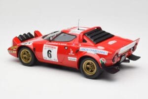 Lancia Stratos HF #6 B. Darniche / A. Mahé Winners Tour de France Automobile 1975 Minichamps 1:18 155751706 Métal Moulé — image 5 sur 6
