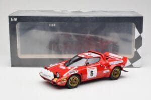 Lancia Stratos HF #6 B. Darniche / A. Mahé Winners Tour de France Automobile 1975 Minichamps 1:18 155751706 Métal Moulé — image 6 sur 6