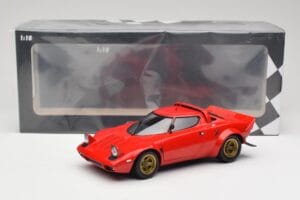 Lancia Stratos Rouge Minichamps 1:18 155741701 Métal Moulé — image 6 sur 6