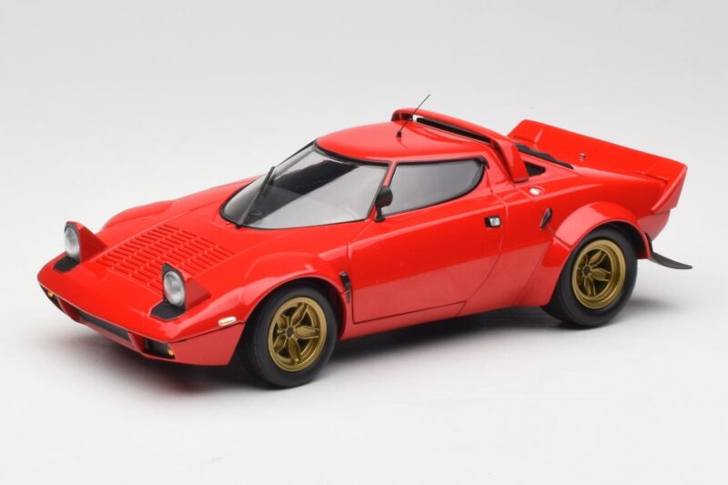 Lancia Stratos Rouge Minichamps 1:18 155741701 Métal Moulé