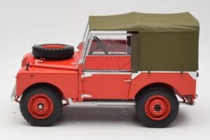 Land Rover 88 Series I Rouge Minichamps 1:18 150168910 Métal Moulé — image 4 sur 8