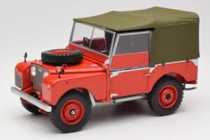 Land Rover 88 Series I Rouge Minichamps 1:18 150168910 Métal Moulé
