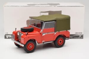 Land Rover 88 Series I Rouge Minichamps 1:18 150168910 Métal Moulé — image 8 sur 8