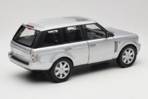 Land Rover Range Rover L322 Argent Welly 1:18 12536W Métal Moulé — image 3 sur 8