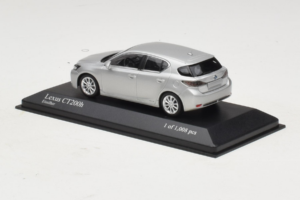 Lexus CT200h Argent Minichamps 1:43 410166001 Métal Moulé — image 3 sur 4