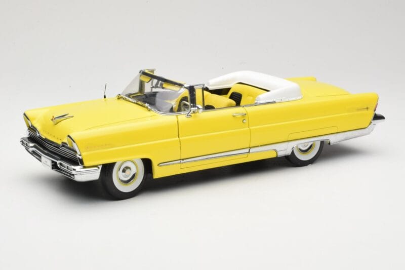 Lincoln Premiere Cabriolet Jaune Sun Star 1:18 4641 Métal Moulé