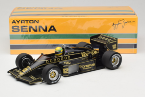 Lotus 97T Renault #12 A. Senna Team Lotus 1985 Minichamps 1:18 540851812 Métal Moulé — image 7 sur 7