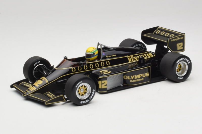 Lotus 97T Renault #12 A. Senna Team Lotus 1985 Minichamps 1:18 540851812 Métal Moulé