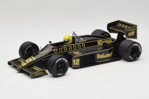 Lotus 98T Renault #12 A. Senna Team Lotus 1986 Minichamps 1:18 540861812 Métal Moulé