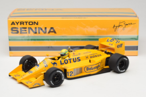 Lotus 99T Honda #12 A. Senna Team Lotus 1987 Minichamps 1:18 540871812 Métal Moulé — image 7 sur 7