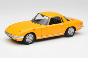 Lotus Elan S/E Racing Jaune AUTOart 1:18 75352 Métal Moulé