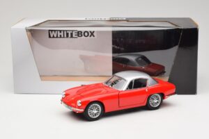 Lotus Elise S1 Rouge & Argent Whitebox 1:18 WB18003 Métal Moulé — image 8 sur 8