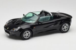 Lotus Elise S1 Roadster Noir Chrono 1:18 CH001 Métal Moulé