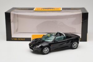 Lotus Elise S1 Roadster Noir Chrono 1:18 CH001 Métal Moulé — image 8 sur 8