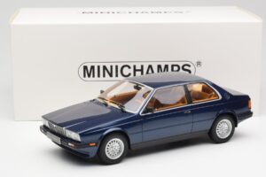 Maserati Biturbo Coupe Bleu Foncé Métallisé Minichamps 1:18 107123500 Métal Moulé — image 6 sur 6