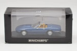 Maserati Ghibli Spyder Bleu Minichamps 1:43 400123330 Métal Moulé — image 4 sur 4