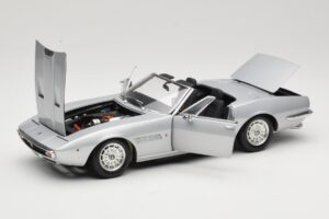 Maserati Ghibli Spyder Argent Minichamps 1:18 100122330 Métal Moulé — image 2 sur 7