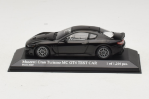 Maserati GranTurismo MC GT4 Noir Minichamps 1:43 400101202 Métal Moulé