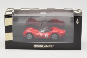 Maserati Tipo 61 #6 R. Penske SCCA National Race Meadowdale 1961 Minichamps 1:43 400611206 Métal Moulé — image 4 sur 4
