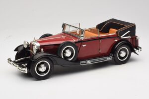 Maybach DS8 Zeppelin Rouge Anson 1:18 30413 Métal Moulé