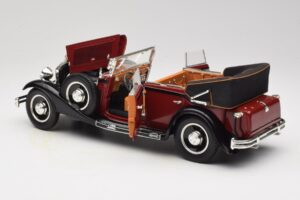 Maybach DS8 Zeppelin Rouge Anson 1:18 30413 Métal Moulé — image 5 sur 8