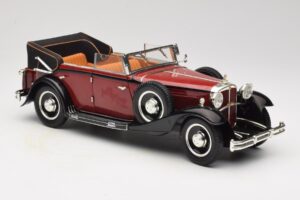 Maybach DS8 Zeppelin Rouge Anson 1:18 30413 Métal Moulé — image 6 sur 8