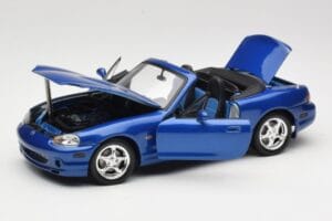 Mazda MX-5 NA 10th Anniversary Blue Metallic Gate 1:18 01071 Métal Moulé — image 2 sur 8