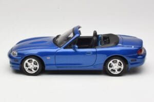 Mazda MX-5 NA 10th Anniversary Blue Metallic Gate 1:18 01071 Métal Moulé — image 4 sur 8