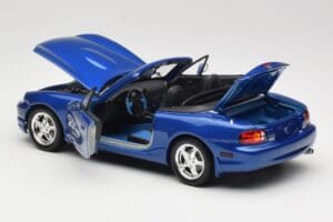 Mazda MX-5 NA 10th Anniversary Blue Metallic Gate 1:18 01071 Métal Moulé — image 5 sur 8