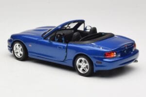 Mazda MX-5 NA 10th Anniversary Blue Metallic Gate 1:18 01071 Métal Moulé — image 7 sur 8