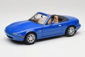 Mazda MX-5 NA Twilight Bleu Mica Gate 1:18 1013 Métal Moulé