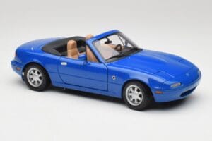Mazda MX-5 NA Twilight Bleu Mica Gate 1:18 1013 Métal Moulé — image 6 sur 8