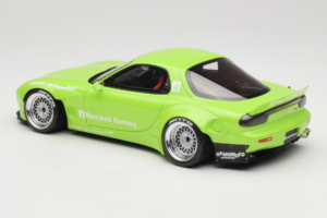 Mazda RX-7 FD Rocket Bunny Pearl Green Otto 1:18 OT1155 Résine — image 5 sur 6