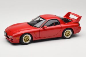 Mazda RX-7 FD Tuned Version Vintage Red AUTOart 1:18 75969 Métal Moulé