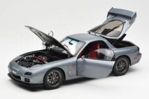 Mazda RX-7 FD Spirit R Type A Gris Metallic AUTOart 1:18 75987 Métal Moulé — image 2 sur 8
