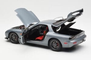 Mazda RX-7 FD Spirit R Type A Gris Metallic AUTOart 1:18 75987 Métal Moulé — image 5 sur 8
