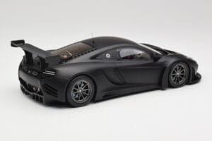 McLaren 12C GT3 Carbon Mat Noir Minichamps 1:18 151121390 Métal Moulé — image 2 sur 6