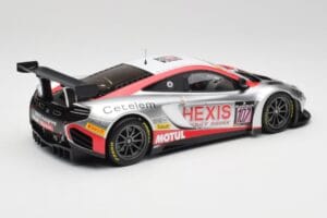 McLaren 12C GT3 Hexis Racing #107 O. Panis / F. Cazenave 24 Hours of Spa 2013 Minichamps 1:18 151131397 Métal Moulé — image 2 sur 6