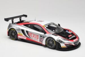 McLaren 12C GT3 Hexis Racing #107 O. Panis / F. Cazenave 24 Hours of Spa 2013 Minichamps 1:18 151131397 Métal Moulé — image 4 sur 6